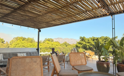 Dachterrasse Aussicht Berge