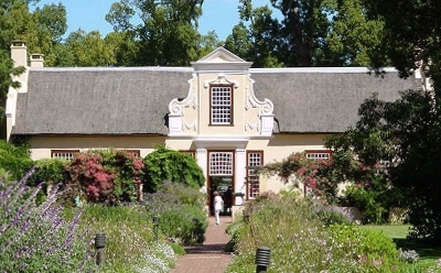 Vergelegen Wine Estate Manor House in Somerset West, Südafrika
